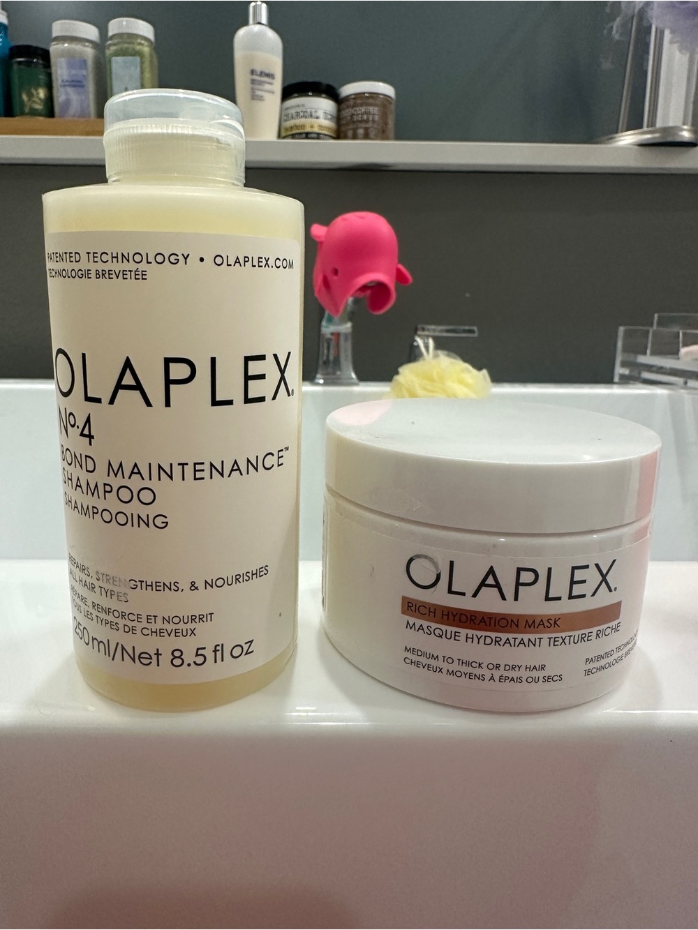 OLAPLEX No.4 Bond Maintenance Shampoo & Rich Hydration Mask